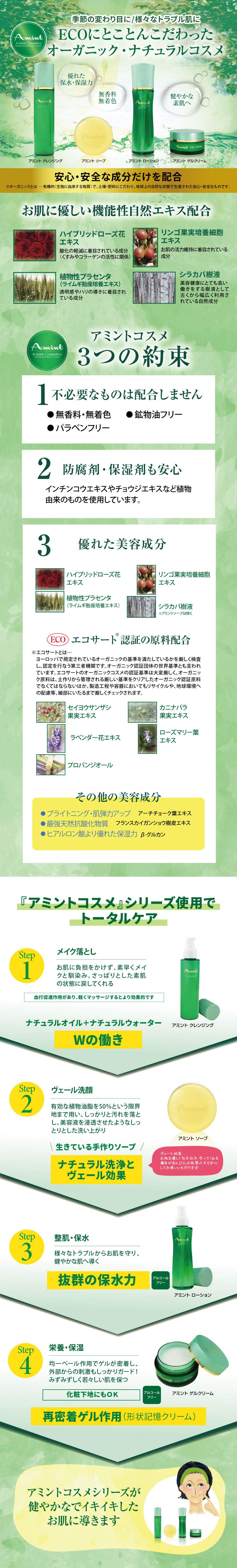 アミン　コスメセット